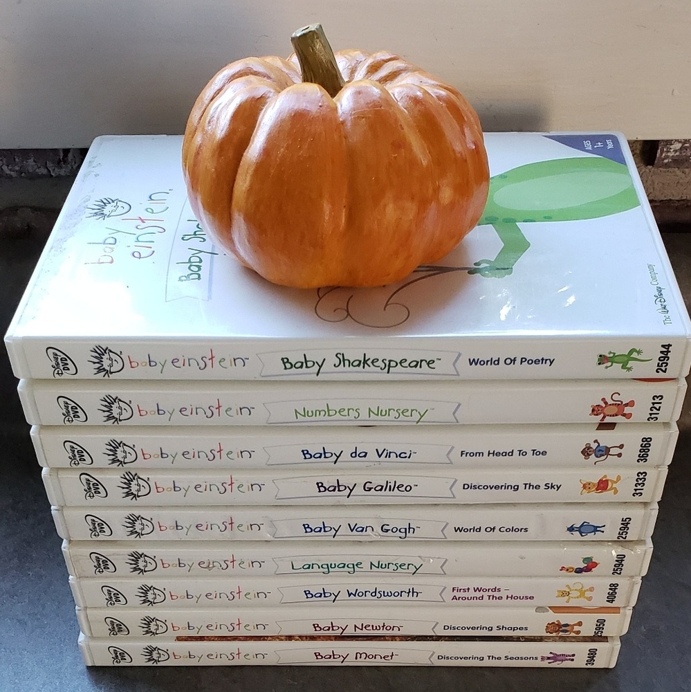 Baby Einstein DVD collection